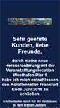 Mobile Screenshot of korallenkeller-frankfurt.de